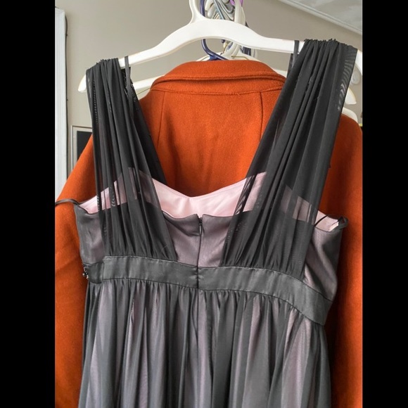 Black/ dark grey prom dress, comment for any details wanted! - Picture 4 of 5